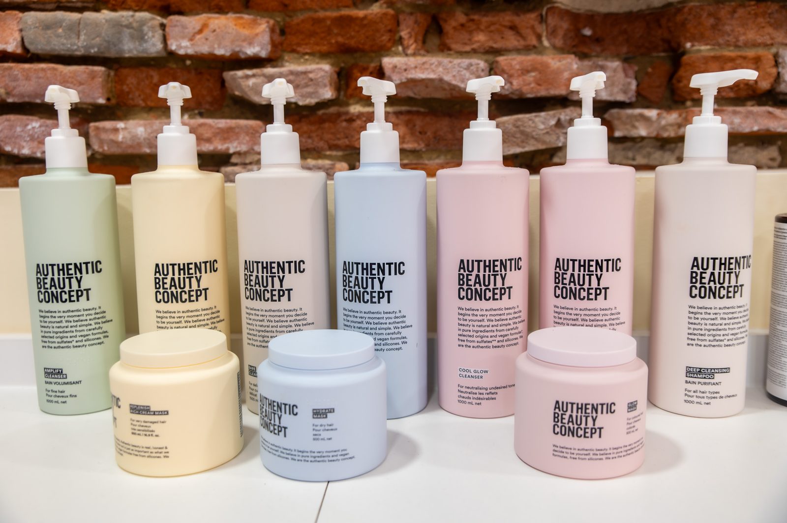 Gamme de soins capillaires Authentic Beauty Concept chez Anna Marini